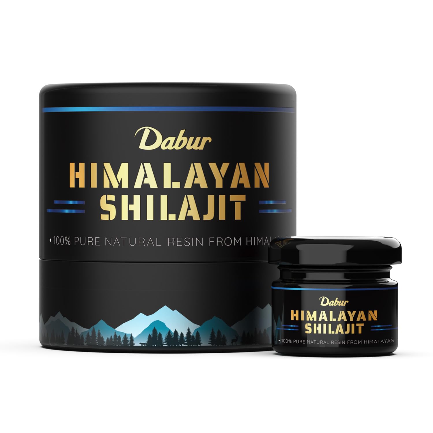 Dabur Himalayan Shilajit Resin | 100% Pure Natural Shilajeet | Boosts Stamina, Vitality & Immunity
